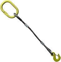 Строп канатный 1СК 12,5 т, длина 10 м, диаметр 38 мм
