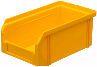 Ящик V1 135х105х76 пластиковый жёлтый Волжский инструмент 5512003