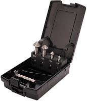 Набор зенковок 6,3-25 мм, 5 шт HSSE-Co5, DIN 335C UltimateCut Ruko 102791ERO, 90°