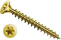 Изображение товара Саморез 4х25 SPAX 1191020400255 с потайной головкой, полной резьбой и шлицем T-Star, покрытие YELLOX (1000 шт)