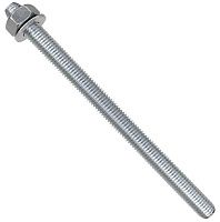 Шпилька для химического анкера М12х160 с гайкой и шайбой HIMTEXfix SKA12160