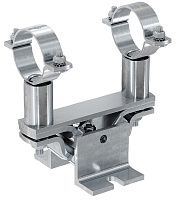 Неподвижная звукоизолирующая опора для трубопровода Fischer FSFP, оцинкованная сталь