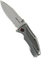 Нож складной 9 см стальное лезвие рукоять алюминий Swiss+Tech ST014005
