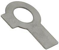 Шайба стопорная с двумя лапками М2 DIN 463, нержавеющая сталь А2 Шайба стопорная с двумя лапками М2 DIN 463, нержавеющая сталь А2