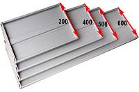 Полка для стеллажей до 100 кг Металл-Завод СТФЛ, окрашенная