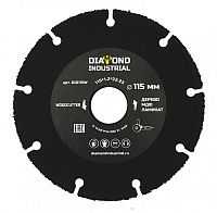 Диск отрезной по дереву 115х22,2 мм Woodcutter Diamond Industrial DID115W