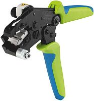 Изображение товара Клещи с ручной подачей ножа для резки, зачистки и опрессовки кабеля Toshiba Ø 2,2 мм RENNSTEIG RE-800040003