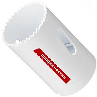 Коронка по металлу Профоснастка Эксперт, биметаллическая, мелкий зуб