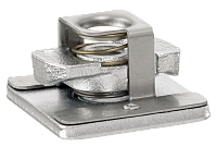 Зажим быстрый профиля MPR MUPRO, оцинкованная сталь