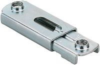 Пластина двойная крепежная регулируемая 60-105 мм Fischer DPF 24648, оцинкованная сталь