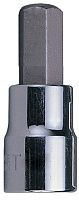 S50H2106 Насадка торцевая 1/4"DR с вставкой H6 мм, L-37 мм