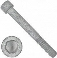 Винт с внутренним шестигранником и цилиндрической головкой М10х70 ISO 4762 (DIN 912), класс прочности 10.9 (flZnncL/480h)