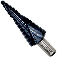 Сверло по металлу ступенчатое винтовая канавка 6-30 мм HSSE TiALN Профоснастка 30106123