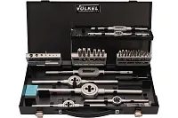 Изображение товара Набор метчиков и плашек M3-M12, 37 предметов, HSS-G, Volkel