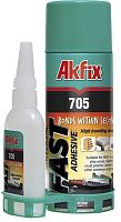 Набор для экспресс склеивания Akfix 705 (50 гр+200 мл)