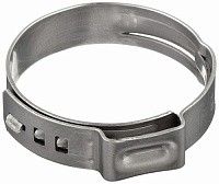 Хомут ушковый бесступенчатый 9,6-11,3 мм, ширина 5 мм Oetiker 16700007, нержавеющая сталь А2