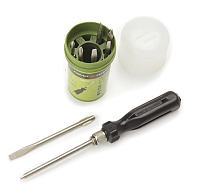 Изображение товара Отвертка цанговая с вставками Дело Техники 8 предметов (708080)