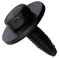 Болт шестигранный М6х1х20 мм с резьбовой направляющей и шайбой К2034