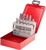 Набор бор-фрез твердосплавных с алюминиевыми зубьями Ruko 116103A, HM-ALU, 10 шт.