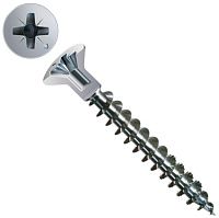 Саморез 4,5х40 с потайной головкой, полной резьбой и шлицем PZ SPAX 0271010450405, покрытие WIROX 500 шт