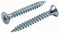 Саморез с потайной головкой PZ 2,9х9,5 мм ISO 7050 (DIN 7982) форма C, оцинкованная сталь