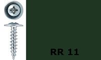 Саморез-клоп острый 4,2х25 окрашенный, RR 11 (зеленый)