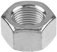 Гайка дюймовая UNF 3/8"-24 DIN 934, нержавеющая сталь А2