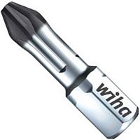 Бита ударная крестовая PZ3 длина 25 мм, C1/4" Wiha Diamant Torsion 21202, сталь Cr-V