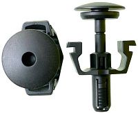 Клипса автомобильная нажимная со штырьком 2618 Клипса автомобильная нажимная со штырьком 2618