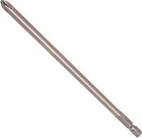 Бита крестовая PH3 длина 150 мм E1/4" SGS 63150-6.0-PH3, сталь S2