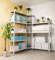 Стеллаж металлический 1800/1000/400 мм, Металл-завод СТФУ 1045-1,8