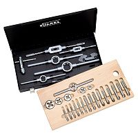 Изображение товара Набор метчиков и плашек MF6-MF20 HSS-G Volkel V48011 40 предметов