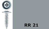 Саморез-клоп острый 4,2х25 окрашенный, RR 21 (серый)