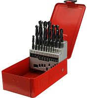Набор сверл по металлу 1-13 мм HSS-R 118° DIN338 H-Tools Pro 205213PRO, 25 шт