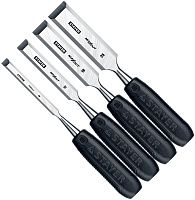 Изображение товара Набор плоских стамесок с пластиковой рукояткой Stayer Max-Cut Master 1820-H4, 4 шт