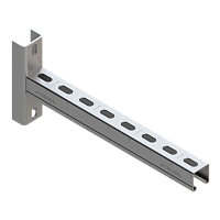 Консоль монтажная седельная 41х41 TERMOCLIP, оцинкованная сталь