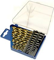 Изображение товара Набор сверл по металлу 1,5-6,5 мм FTools Н1301 титан-нитрид, 13 штук
