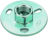Опорная пластина с приварной гайкой GPR 1/2" Fischer 037289, оцинкованная сталь
