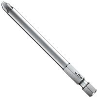 Бита крестовая PZ длина 150 мм, E1/4" Wiha Professional серии 7042Z, сталь Cr-V