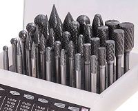 Изображение товара Набор бор-фрез твердосплавных в пластиковом боксе Ruko 116008TC, HM-TiCN, 35 шт.