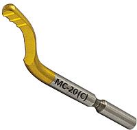 Лезвие для фаскоснимателя d=3,2 мм MС-20 Multi-Cutting CP Gratex 22202, сталь HSS-TiN
