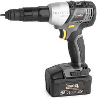 Изображение товара Заклепочник аккумуляторный для резьбовых заклепок EXTRATOOL RV20103, М4 - М10