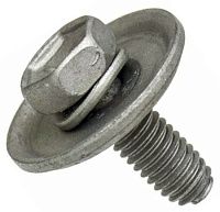 Болт шестигранный М6х1х17 мм с шайбой SK-9334