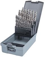 Изображение товара Набор сверл по металлу 1/16" - 1/2" HSS-G 135° DIN 338 H-Tools 214851ROHT, 29 шт