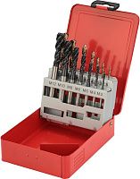 Изображение товара Резьбонарезной набор М3-М12 Винтовые метчики и сверла H-Tools 14 предметов