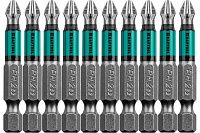 Набор бит PH2 50 мм Optimum Kraftool 26122-2-50-10, 10 шт