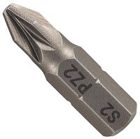 Бита крестовая PZ  E1/4" SGS, сталь S2