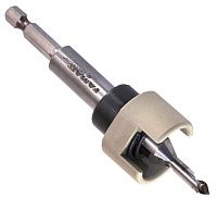 Сверло-зенковка по дереву, 4 мм с регулируемым ограничителем глубины Holz F3577040