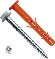 Дюбель фасадный с шурупом 10х100 Mungo MBRK-STBr 11207710, нержавеющая сталь А4