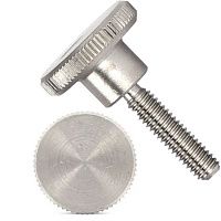 Изображение товара Винт с накатанной высокой головкой М4х25 DIN 464, нержавеющая сталь А2